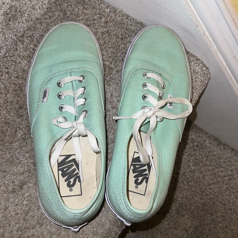 Mint colored vans - Picture 3 of 4